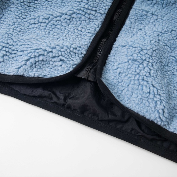 Stussy Light Blue Sherpa Jacket - Picture 5 of 10